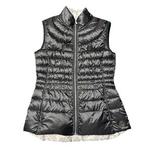 Bernardo Reversible Down Puffer Vest Womens Medium Full Zip‎ Packable Outdoors